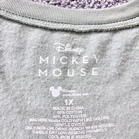 Disney Sage Mickey Mouse Long Sleeve Top - Picture 3 of 3